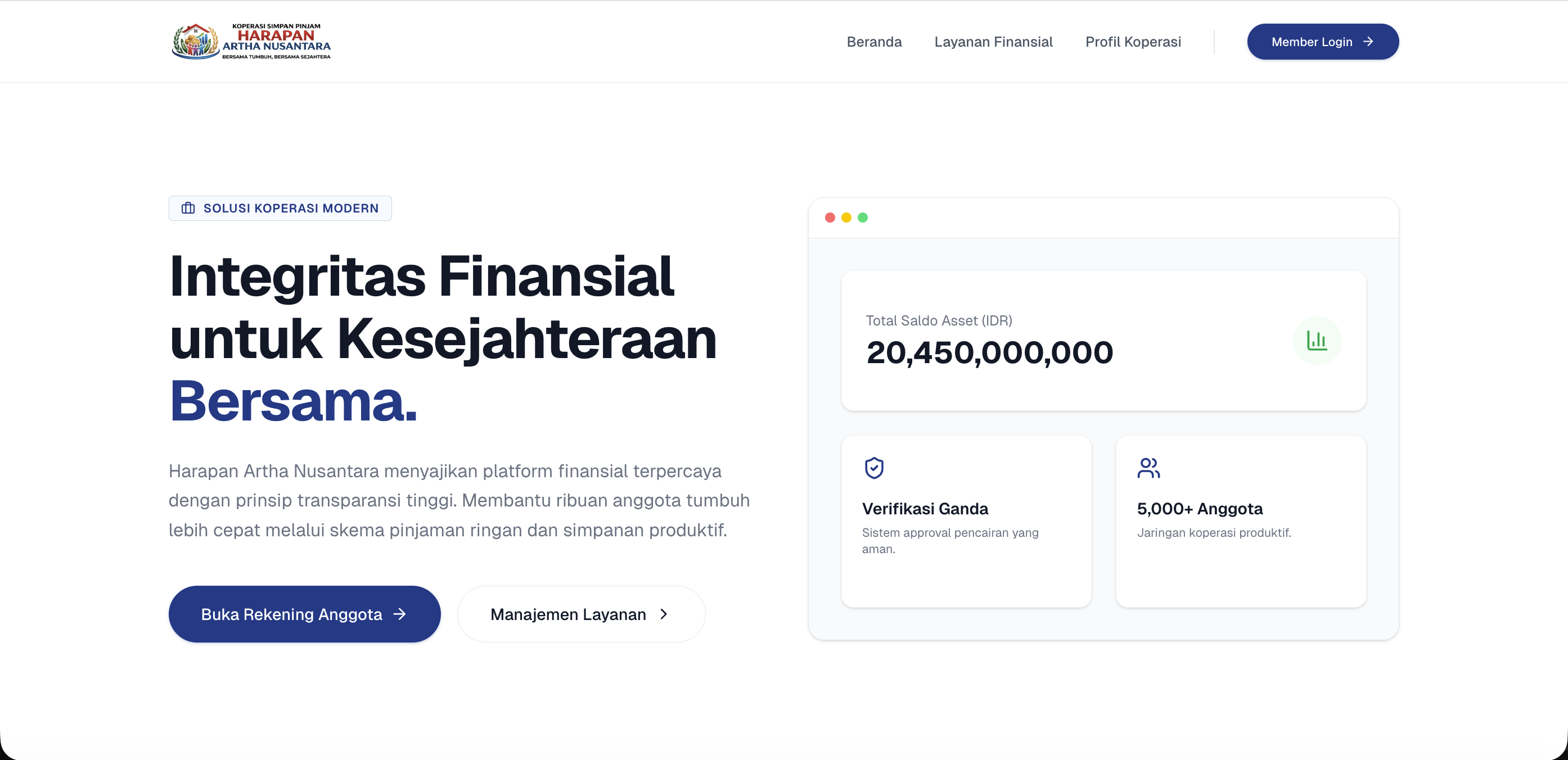 Aplikasi Koperasi Indonesia