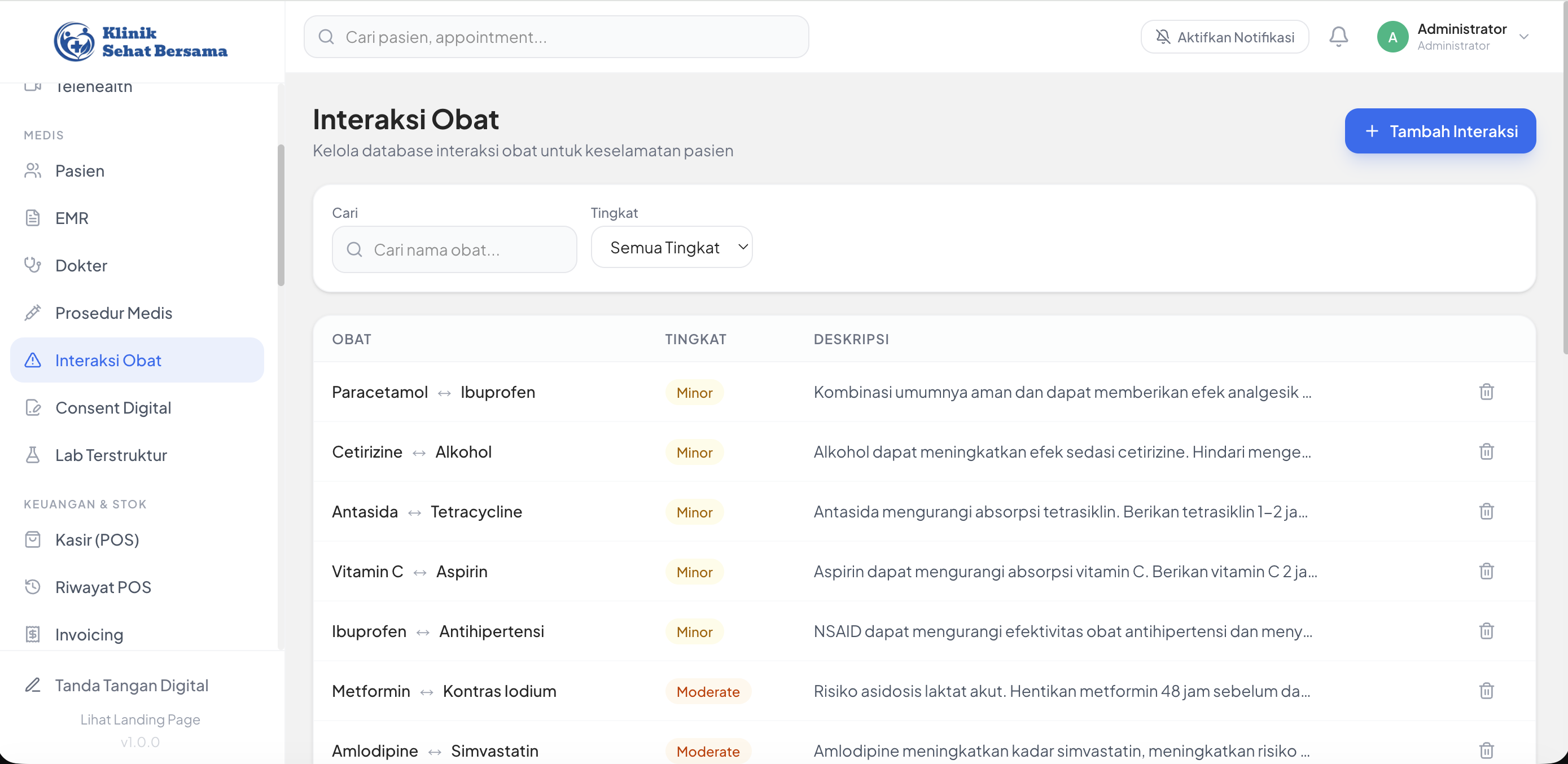Sistem Manajemen Klinik