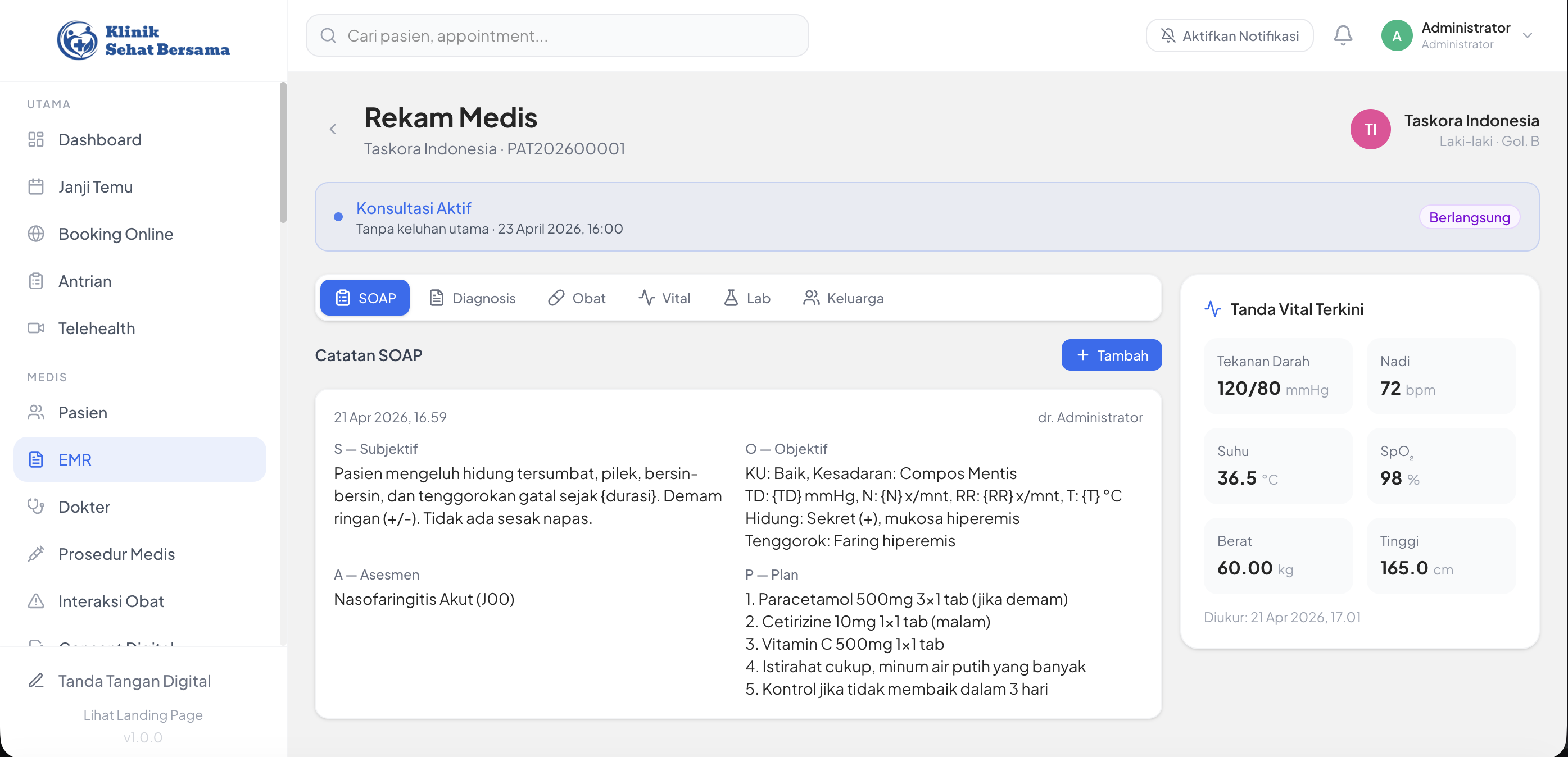 Sistem Manajemen Klinik