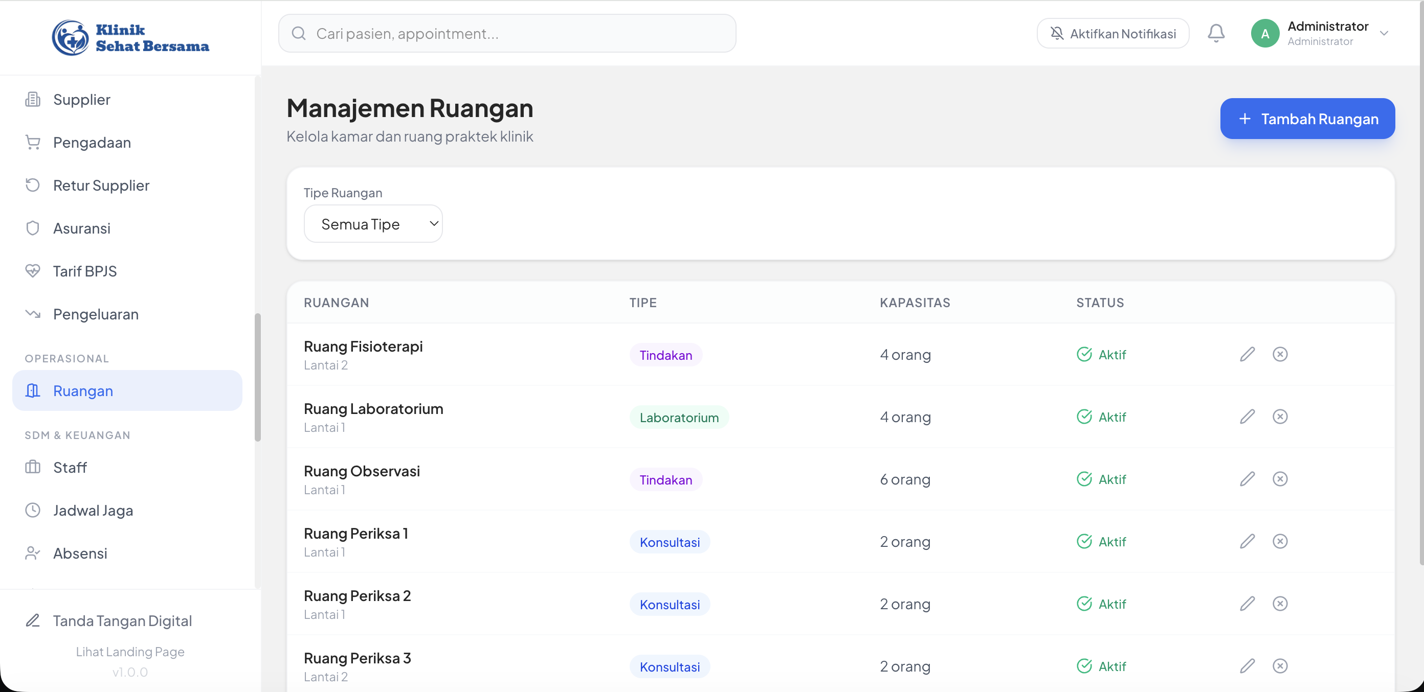 Sistem Manajemen Klinik