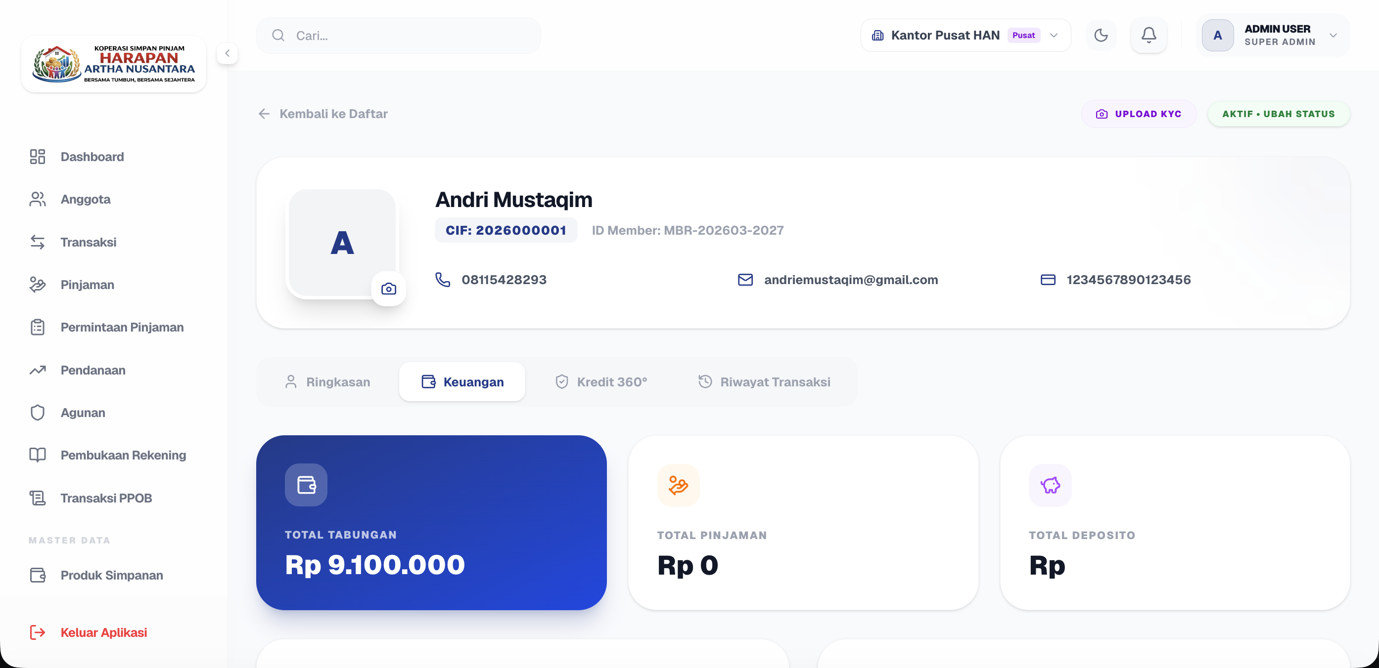 Aplikasi Koperasi Indonesia