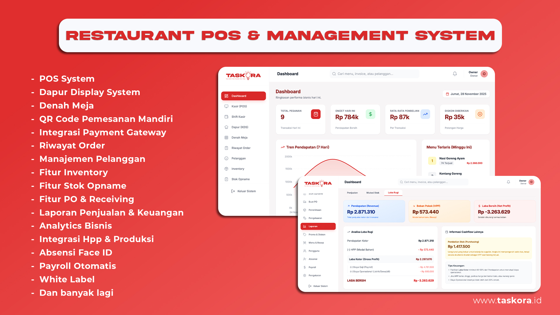 Restaurant POS & Management System