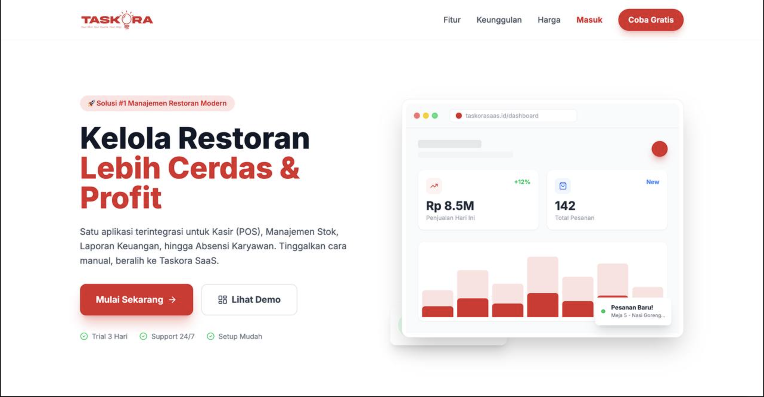 Saas - Restaurant POS & Management System